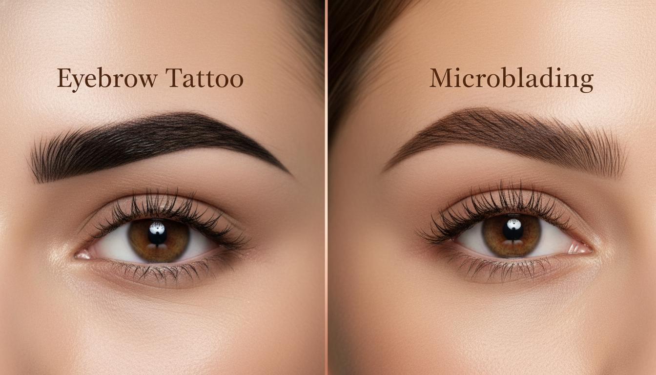 Eyebrow Tattoo vs Microblading: Key Differences, Cost
