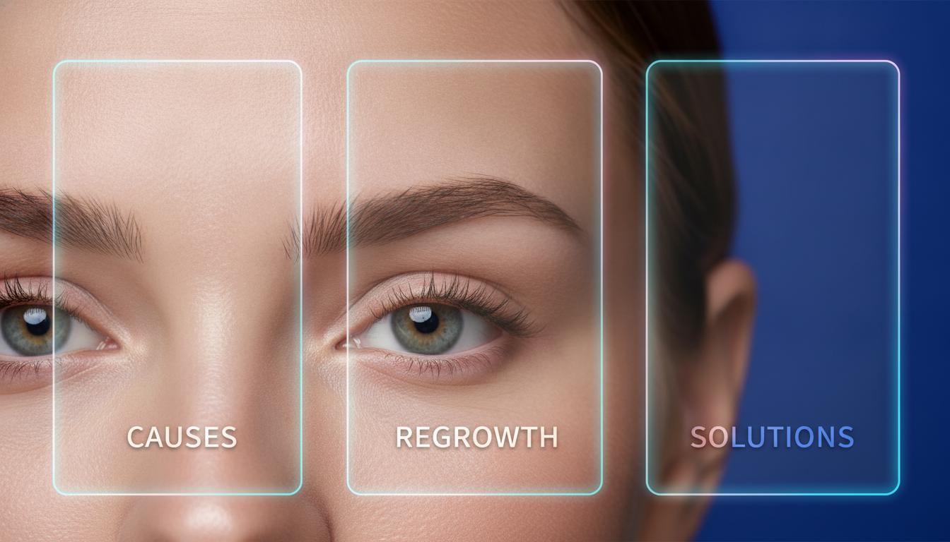 Sparse Eyebrows: Causes, Regrowth & Permanent Fixes