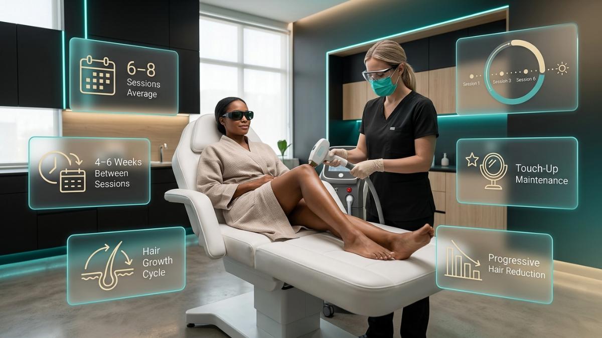 How Many Laser Hair Removal Sessions Do You Need?